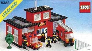 LEGO 6382 - Feuerwache mit Übungsturm