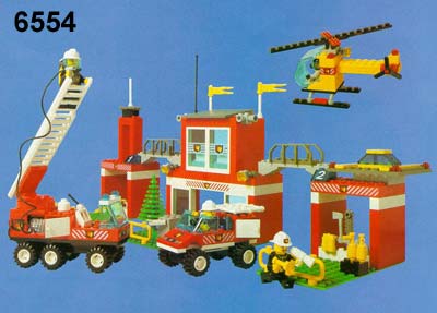 LEGO 6554 - Feuerwache