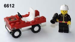 LEGO 6612 - Feuerwehr-Kommandowagen