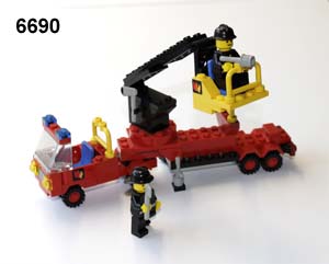 LEGO 6690 - Löschfahrzeug mit Hebebühne